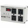 Outlet Strip, Surge, 4 5-15R, 5-15P, 6 ft., Light Gray