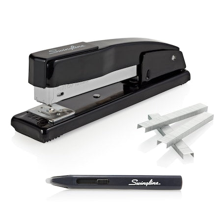 Commercial Desk Stapler, 20 Sheets, Blac