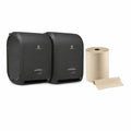 EnMotion Paper Towel Dispenser & Roll Bundle, 2 Dispensers + 1 Roll (6 Pack, Brown)