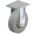 Kingpinless Rgd Caster, TPR, 6 in., 600 lb.
