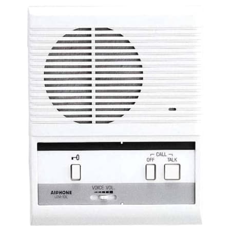 LEM-1DLS Intercom System - Cable - 1570 ft - Wall Mount for Door Entry, Door Exit