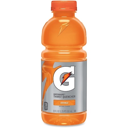 G Series Sports Drink, 20 oz ready to drink, Orange, PK24