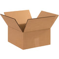 14 in x 14 in x 8 in Shipping Box, Kraft, Corrugate, Double Wall, 48 ECT