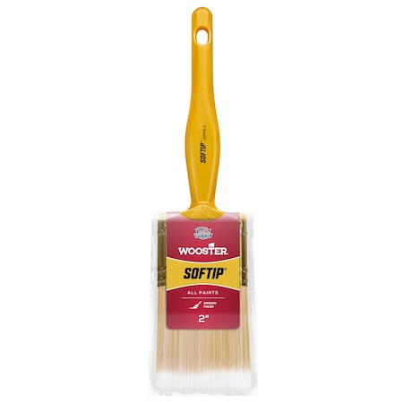 2" Trim/Wall Soft, Synthetic Bristle, Paint Brush, Plastic Handle