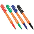 Perm. Marker, Fine Tip, Multi-Color, PK4