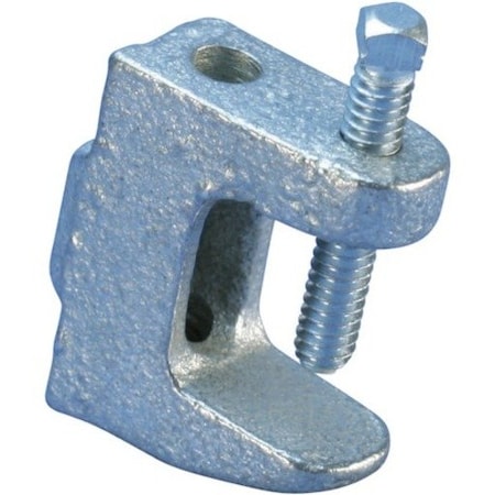 Reversible Beam Clamp, 36.51 millimetre L, Cast Iron Electro Galvanized