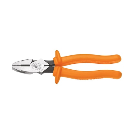9 5/8 in Linemans Plier High Leverage, Steel