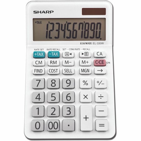 Desktop Calculator, LCD, 10 Display Digits