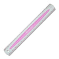 Ruler, Plastic, 12 In, Finish: Pink