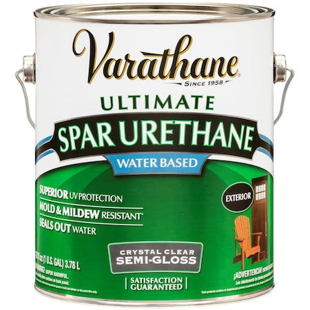 Spar Urethane, Clear, Semi-Gloss, 1 gal.