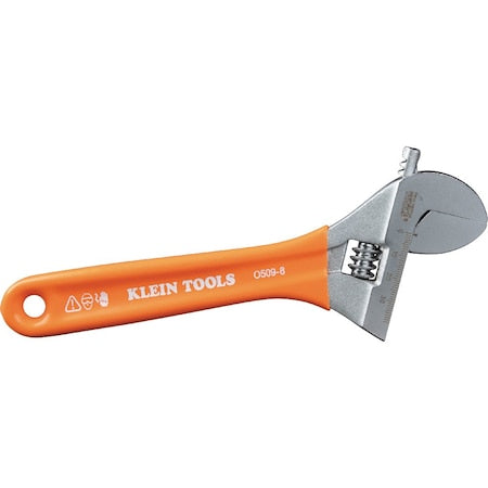 Wrench, Adj, Extra-Wide Jaw, 8-Inch