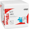 WypAll General Clean L20 Medium Cleaning Cloths (47022), Quarterfold Format, White, 4-Ply, s, PK12