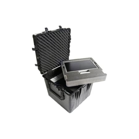 Black Protective Case, 26-1/2"L x 26-1/2"W x 25" D