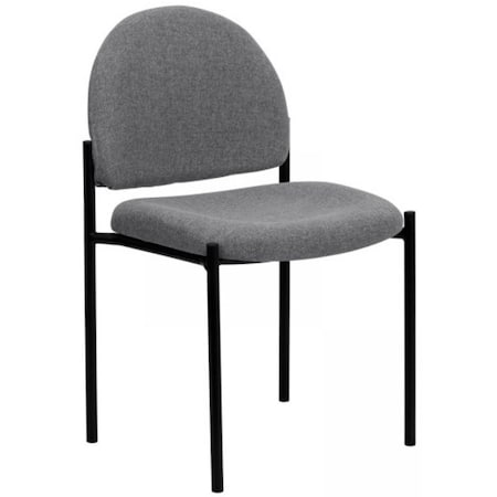 Gray Fabric Stack Chair