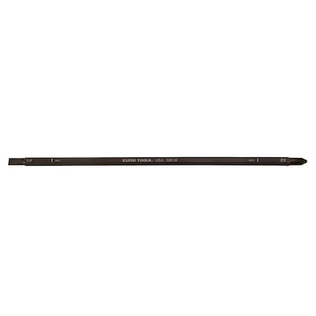 Screwdriver, #2 Phillips, 1/4" Slotted Slotted #2; 1/4"