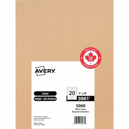 Easy Peel Address Labels, PK5000