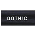 Letters, Numbers and Symbols Set, Gothic