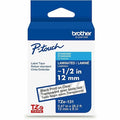Label/Ribbon Cartridge, Clear, Gloss, 1/2 in W