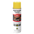 Precision Line Marking Paint, Inverted, High Visibility Yellow, 17 oz