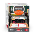 8-1/2" x 11" Red Classroom Connector School-to-Home Folders, 25/BX