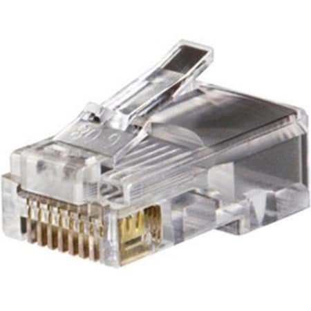 Modular Data Plugs RJ45, CAT5e, 100-Pack