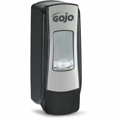 ADX-7 700mL Foam Soap Dispenser, Push-Style, Chrome/Black