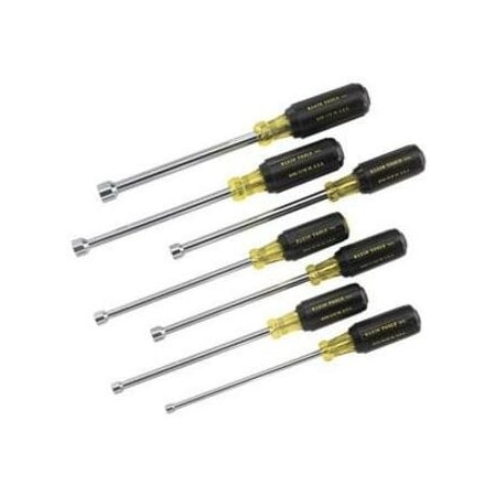 Nut Driver Set, 6-Inch Shafts, 7-Piece