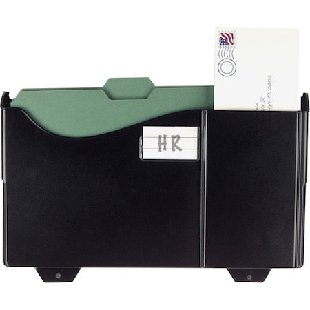 Wall File, Black, 9 3/4in H