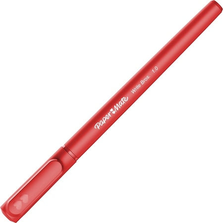 Pen, Writebros, Stick, Med, Rd, PK12