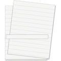 Data Card Sheets, 8.5"x11", White, PK10