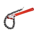 Chain Wrench, Steel, 4", Double End
