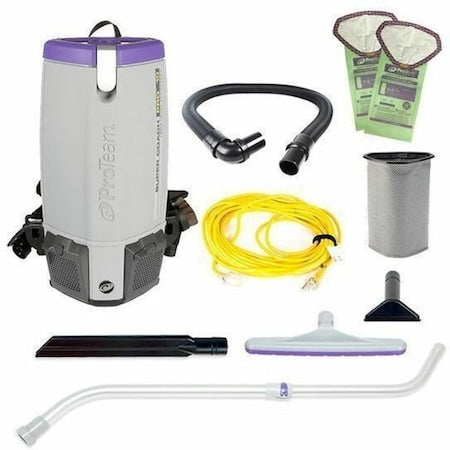 PROTEAM 10 qt. 120V, 1108W Backpack Vacuum Cleaner