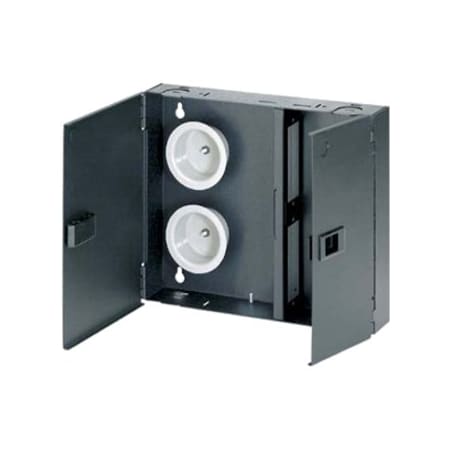 Fiber Enclosure, 10.18in H, 2.32in D, Black
