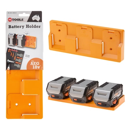 Battery Holder, 11.5 in L, 18 V