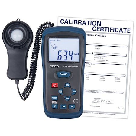 Light Meter/Traceable Calibration