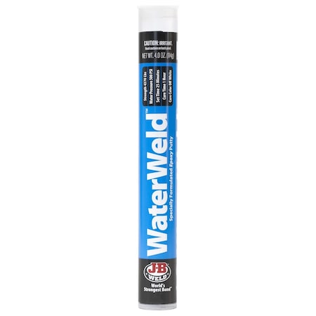 Epoxy Repair Putty, Stick, WaterWeld, White