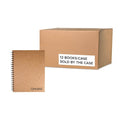 Unruled Blackout Notebook, 8"x10.5", PK12