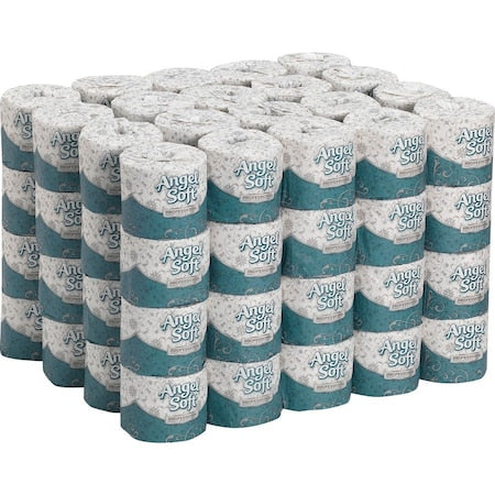 Angel Soft Professional Series, Standard Core, 2 Ply, 450 Sheets, White, 80 PK