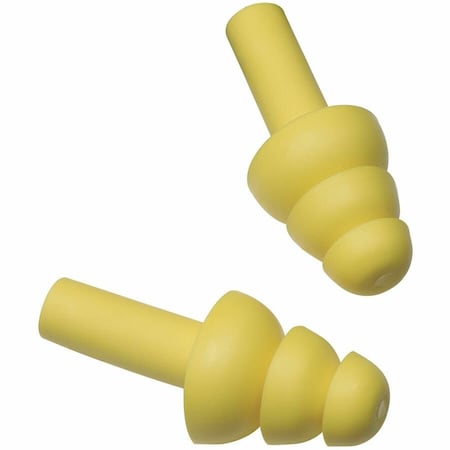 AirSoft Reusable Corded Ear Plugs, Flanged Shape, NRR 27 dB, 100PK