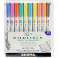 Mildliner Double Ended Highlighter New Colors Asst 10 Pack