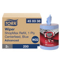 Dry Wipe, Heavy, Blue, PK2