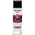 Precision Line Marking Paint, 20 oz, Black, Water -Based
