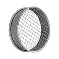 End Cap with Screen, Steel, 22 ga Thick