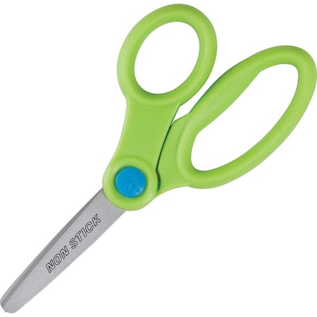Scissors, 5" Kids Non-Stick Hard Handle - Blunt Scissor