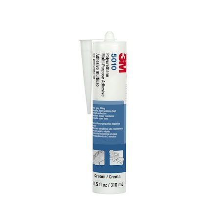 Plastic Adhesive, Clear, Cream, tub