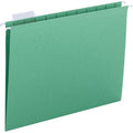 Hanging File Folder, Green, PK25
