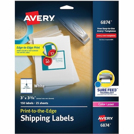Shipping Labels with Sure Feed fo, PK150