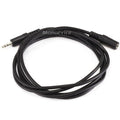 Audio Cable, 3.5mm, M/F, 6 Ft