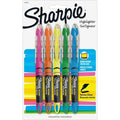 Liquid Highlighter Set, Chisel Tip Fluorescent Colors PK5