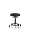 Vin Stool without Back-Medium Bench Height with RT BaseandStationary Glides in Black Trailblazer Vin